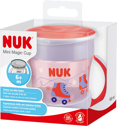 Cană mini cu mâner pentru bebeluși 6+ NUK