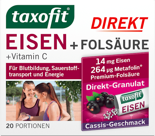 Eisen + Folsäure Direkt-Granulat 20 St. taxofit