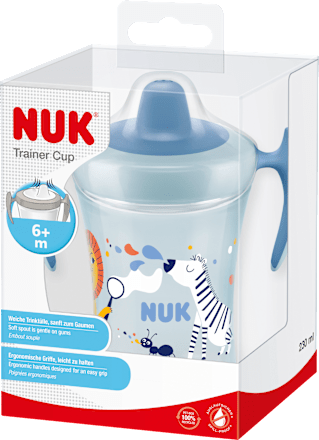 Trinklernflasche Evolution Trainer Cup blau, ab 6. Monat, 230 ml NUK