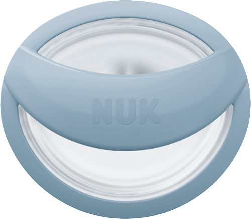 Schnuller Mommy Feel Silikon, blau/creme, Gr.1, 0-9 Monate NUK