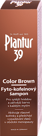 šampon na vlasy Color Brown Plantur 39