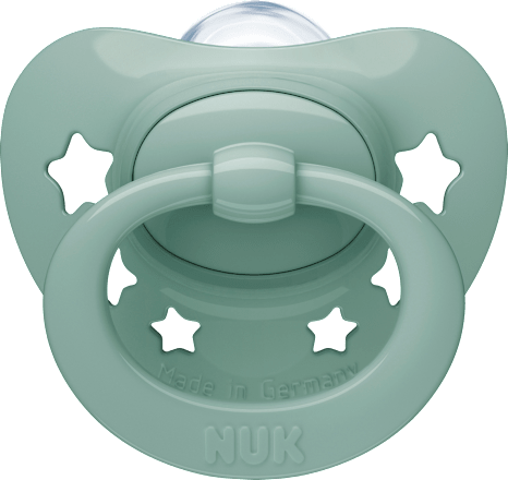 Schnuller Signature Silikon, grün, 0-6 Monate NUK