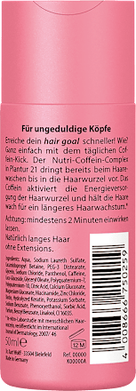 #langehaare Nutri-Coffein Shampoo Reisegröße Plantur 21