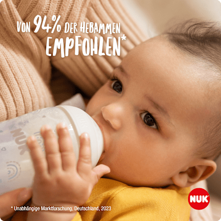 Babyflasche Perfect Match beige 3+ Monate 260 ml NUK