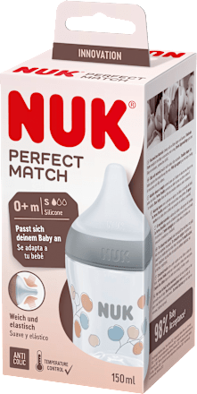 Babyflasche Perfect Match 0+ Monate 150 ml sortiert NUK