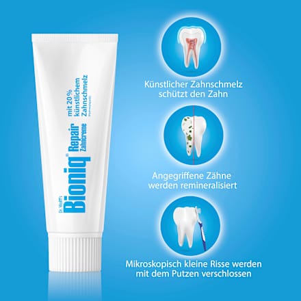 Zahnpasta Repair fluoridfrei Bioniq®