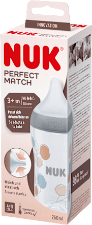 Babyflasche Perfect Match 3+ Monate 260 ml sortiert NUK