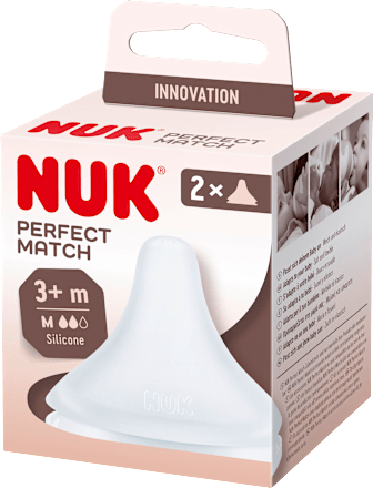 Trinksauger Perfect Match Silikon, Gr. M ab 3 Monate NUK