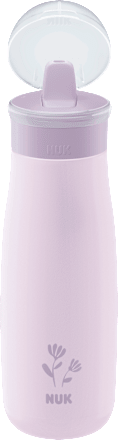 Trinkhalmflasche Edelstahl Mini-Me flieder, 500ml NUK