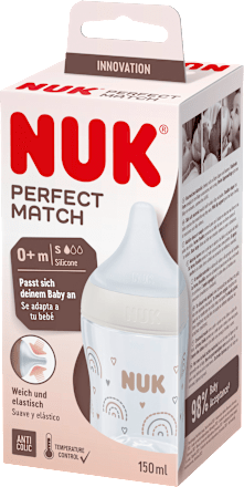Babyflasche Perfect Match 0+ Monate 150 ml sortiert NUK