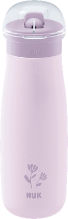 Trinkhalmflasche Edelstahl Mini-Me flieder, 500ml NUK