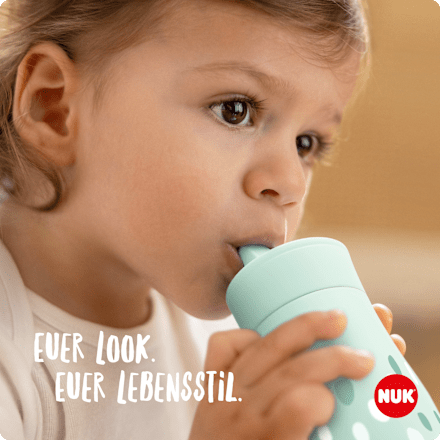 Trinkflasche Edelstahl Mini-Me beige, 300ml NUK