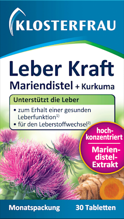 Leber Kraft (30 Tabletten) Klosterfrau