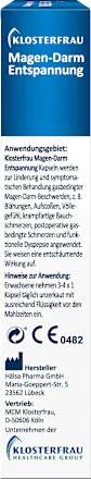 Magen-Darm Entspannung Kapseln Klosterfrau