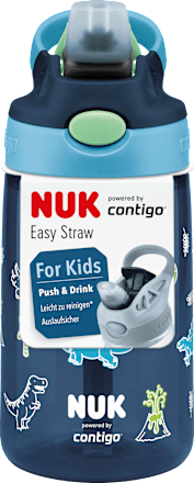 Strohhalmflasche Easy Straw blau 420 ml NUK