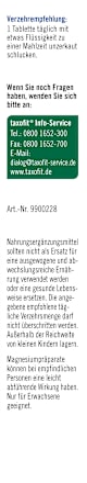 Magnesium 600 Forte Depot Tabletten 30St taxofit