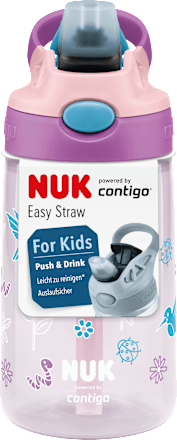 Strohhalmflasche Easy Straw rosa 420 ml NUK