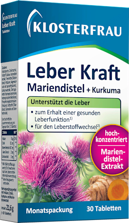 Leber Kraft (30 Tabletten) Klosterfrau