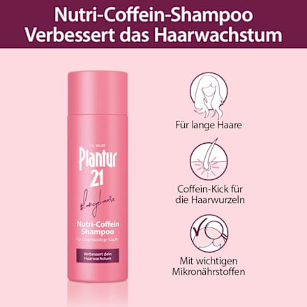 Shampoo Nutri-Coffein #langehaare Plantur 21