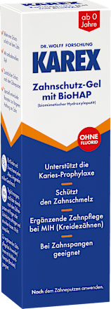 Zahnschutzgel Kinder ab 0 Jahren fluoridfrei KAREX