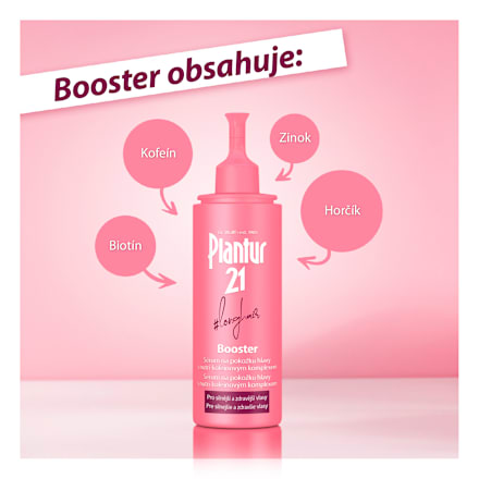 Sérum na pokožku hlavy longhair Booster Plantur 21