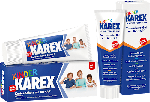 Zahnschutzgel Kinder, 0-12 Jahren fluoridfrei KAREX
