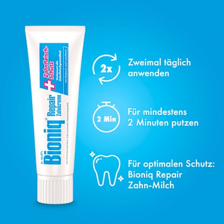 Zahnpasta Repair-Zahncreme Plus Zahnfleisch-Schutz fluoridfrei  Bioniq®