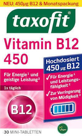 Vitamin B12 450 Tabletten 30 St taxofit
