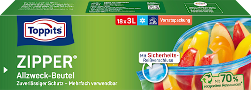 Zipper Allzweckbeutel Toppits