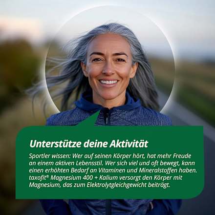 Magnesium 400 + Kalium Tabletten 30 St taxofit