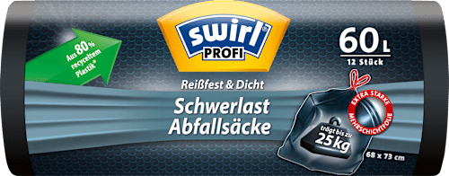 Schwerlast Müllsäcke 60 l Swirl