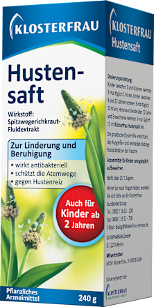 Hustensaft  Klosterfrau