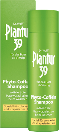 39 Phyto-Coffein Shampoo coloriertes Haar Plantur 39