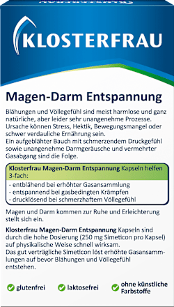 Magen-Darm Entspannung Kapseln Klosterfrau