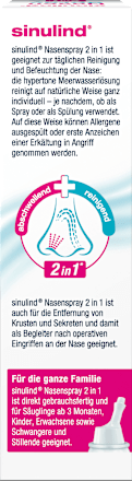 Nasenspray 2 in 1 sinulind
