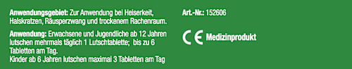 Lutschtabletten Stimme anginetten