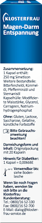 Magen Darm Entspannung Kapseln Klosterfrau