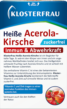 Heiße Acerola Kirsche zuckerfrei 12 St Klosterfrau
