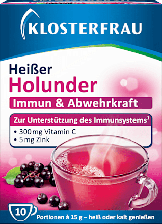 Heißer Holunder Heißgetränk Beutel 10 St. Klosterfrau