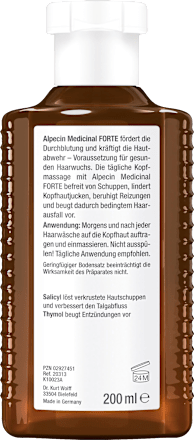 Haarwasser Medicinal Forte Intensiv Alpecin