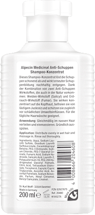 Shampoo-Konzentrat Medicinal Anti-Schuppen Alpecin