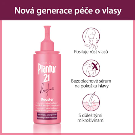 sérum na podporu růstu vlasů #longhair Booster Plantur 21
