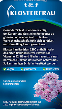 Baldrian 1200 Tabletten 30 St Klosterfrau