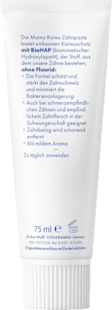 Zahnpasta Mama Zahnschutz KAREX