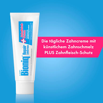 Zahnpasta Repair-Zahncreme Plus Zahnfleisch-Schutz fluoridfrei Bioniq®