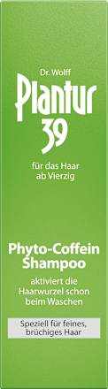 39 Phyto-Coffein Shampoo feines Haar Plantur 39