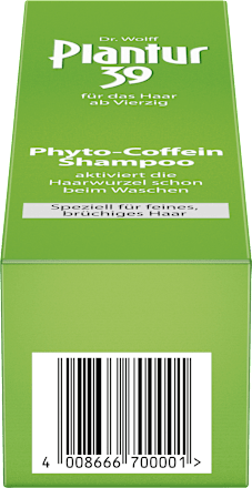 39 Phyto-Coffein Shampoo feines Haar Plantur 39