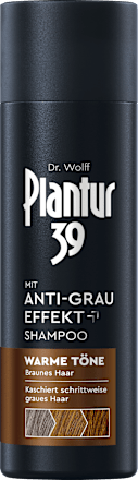 Shampoo Anti-Grau Effekt Warme Töne Plantur 39