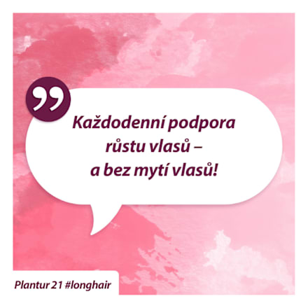 sérum na podporu růstu vlasů #longhair Booster Plantur 21