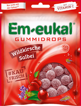 Gummidrops, Wildkirsche-Salbei Em-eukal